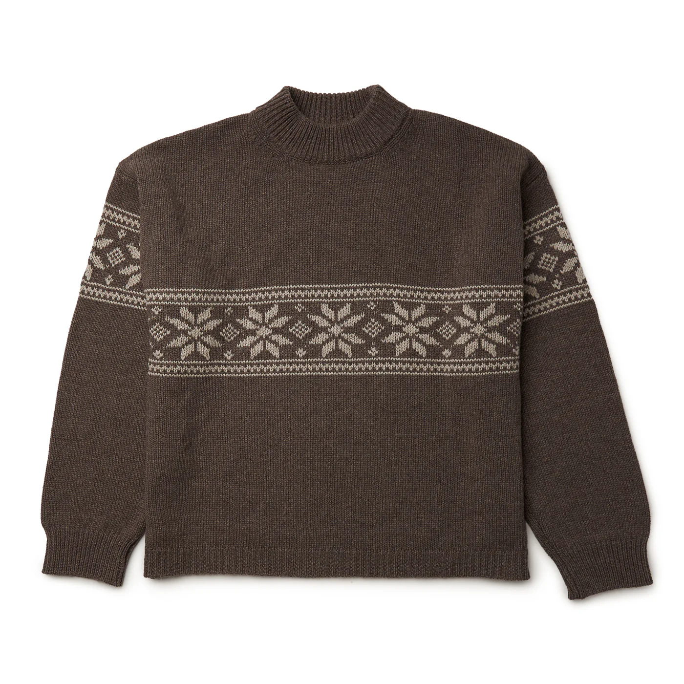 Maple Sugar | Fairlee Fair Isle Cashmere Sweater - Image 5
