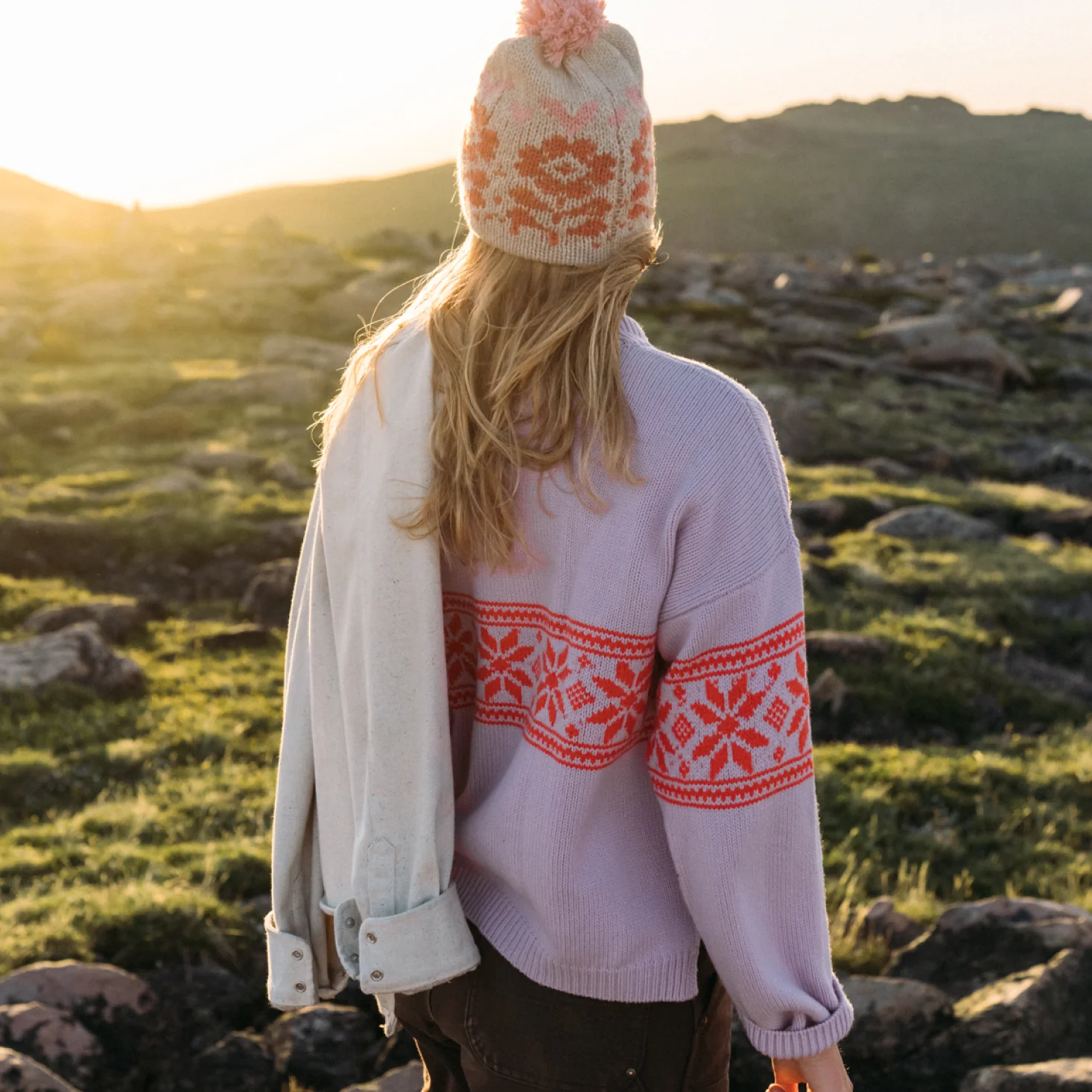 Lola | Fairlee Fair Isle Cashmere Sweater - Image 3