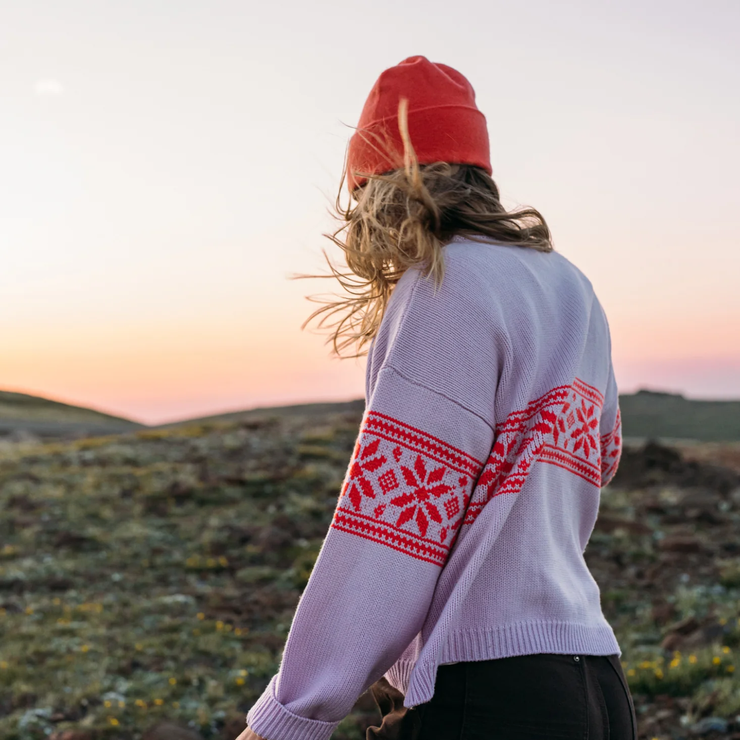 Lola | Fairlee Fair Isle Cashmere Sweater - Image 6