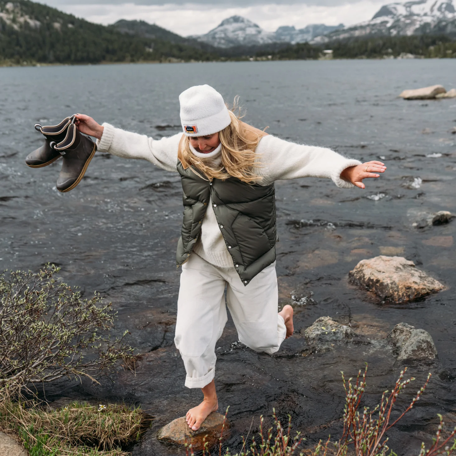 Meringue | High Pile Polartec® Fleece Hat - Image 3