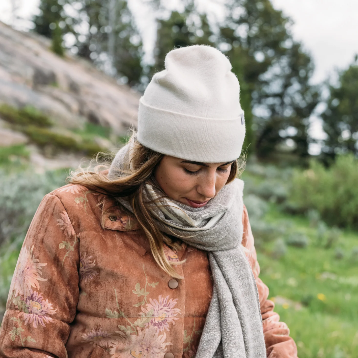 Satin | Cashmere Wheelock Knit - Image 2