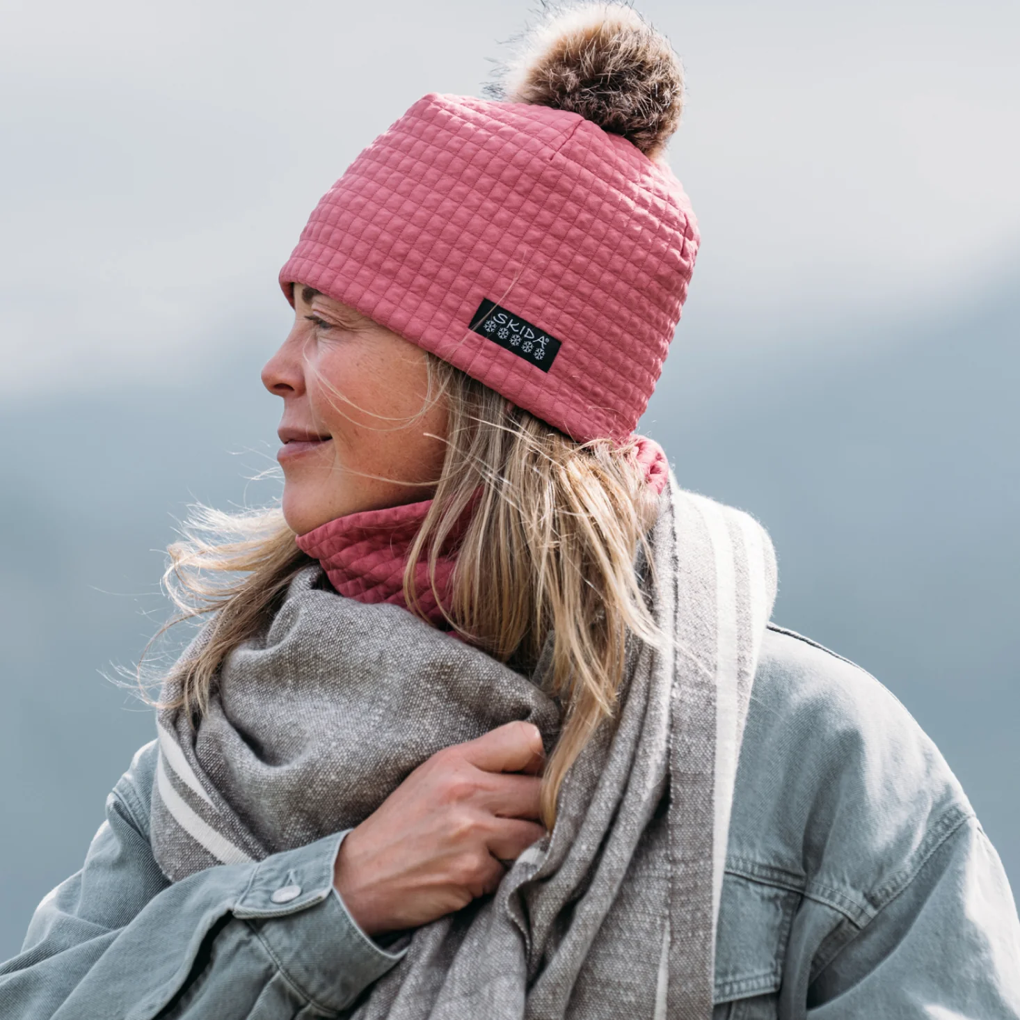 Shiraz | Chateau Fleece-Lined Pom Hat - Image 6